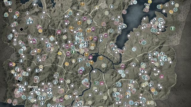 JapanAssassin's Creed: Shadows Interactive Map